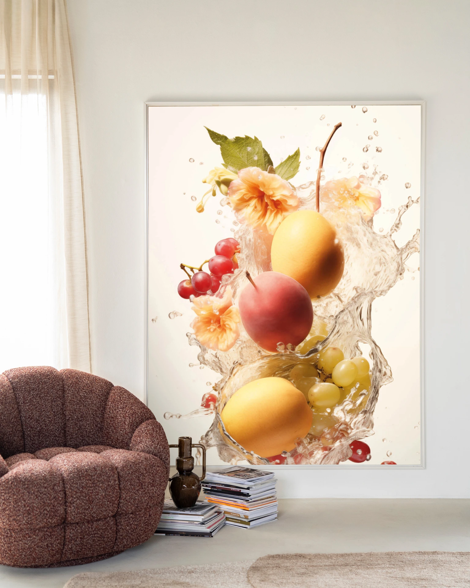 Wall Hanging Peachy Fruit Explosion - Urban Cotton