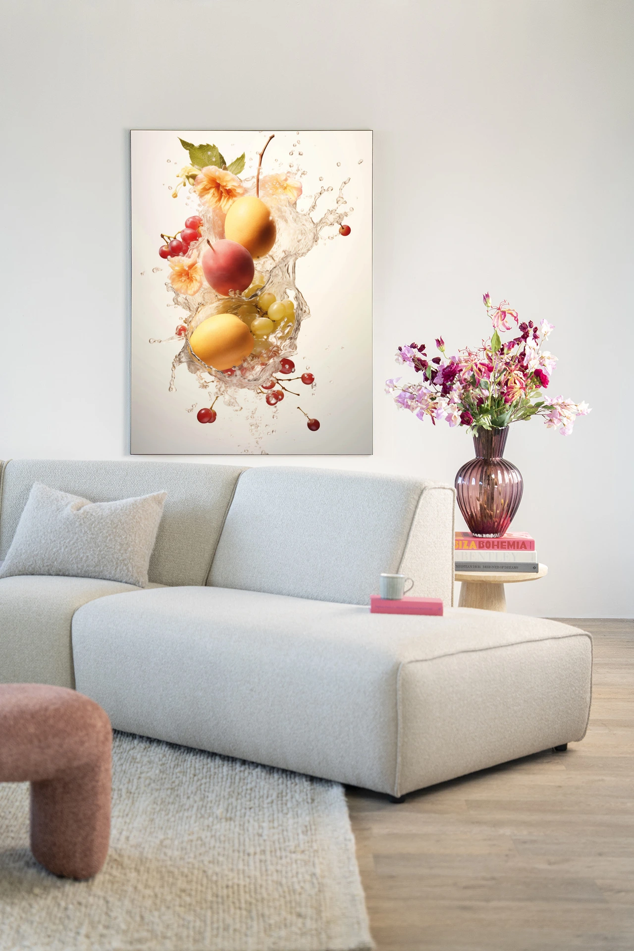 Wall Hanging Peachy Fruit Explosion - Urban Cotton