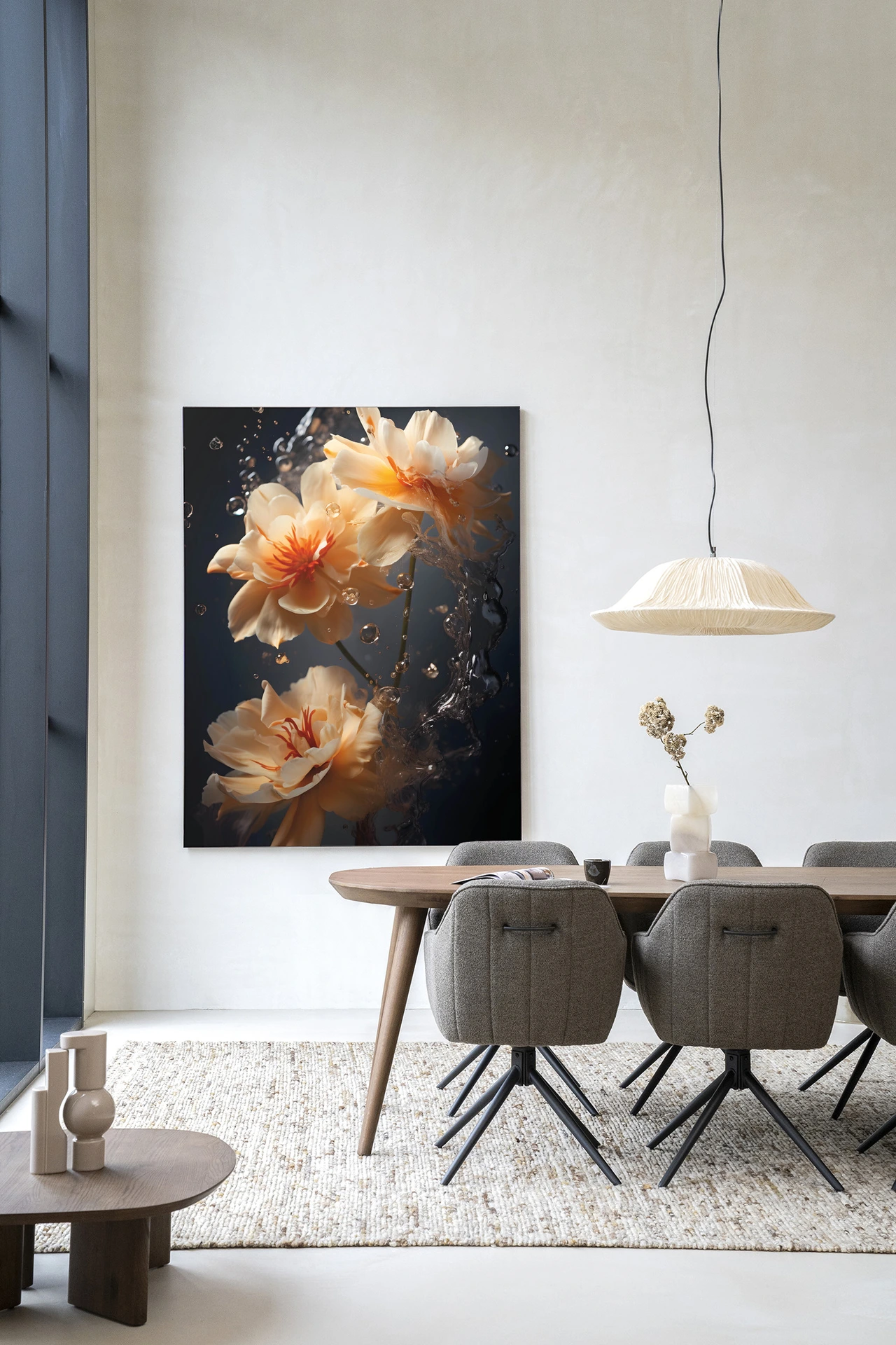 Wall Hanging Waterflower Dark - Urban Cotton