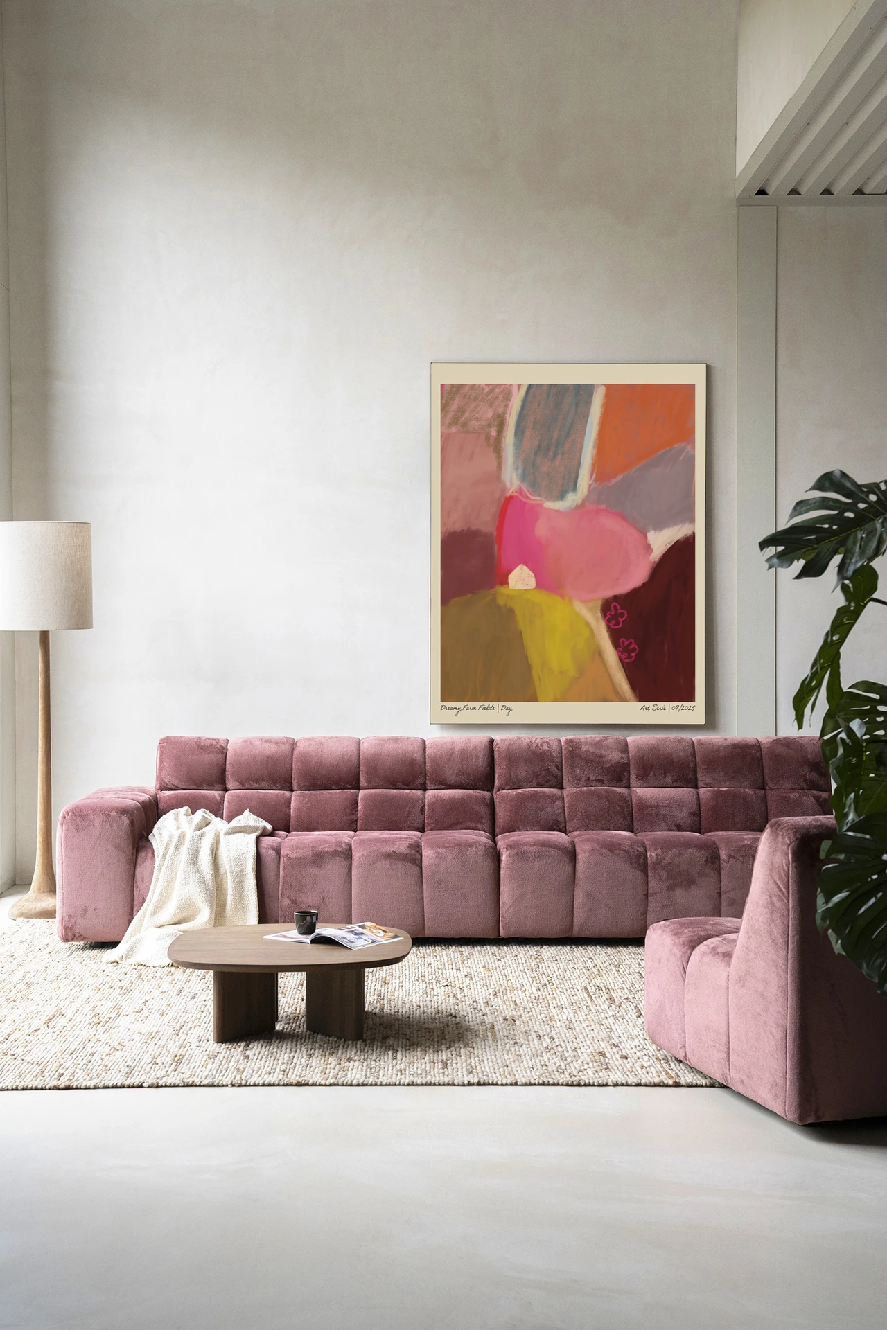 Wall Hanging Dreamy Farmfield By Day - Urban Cotton