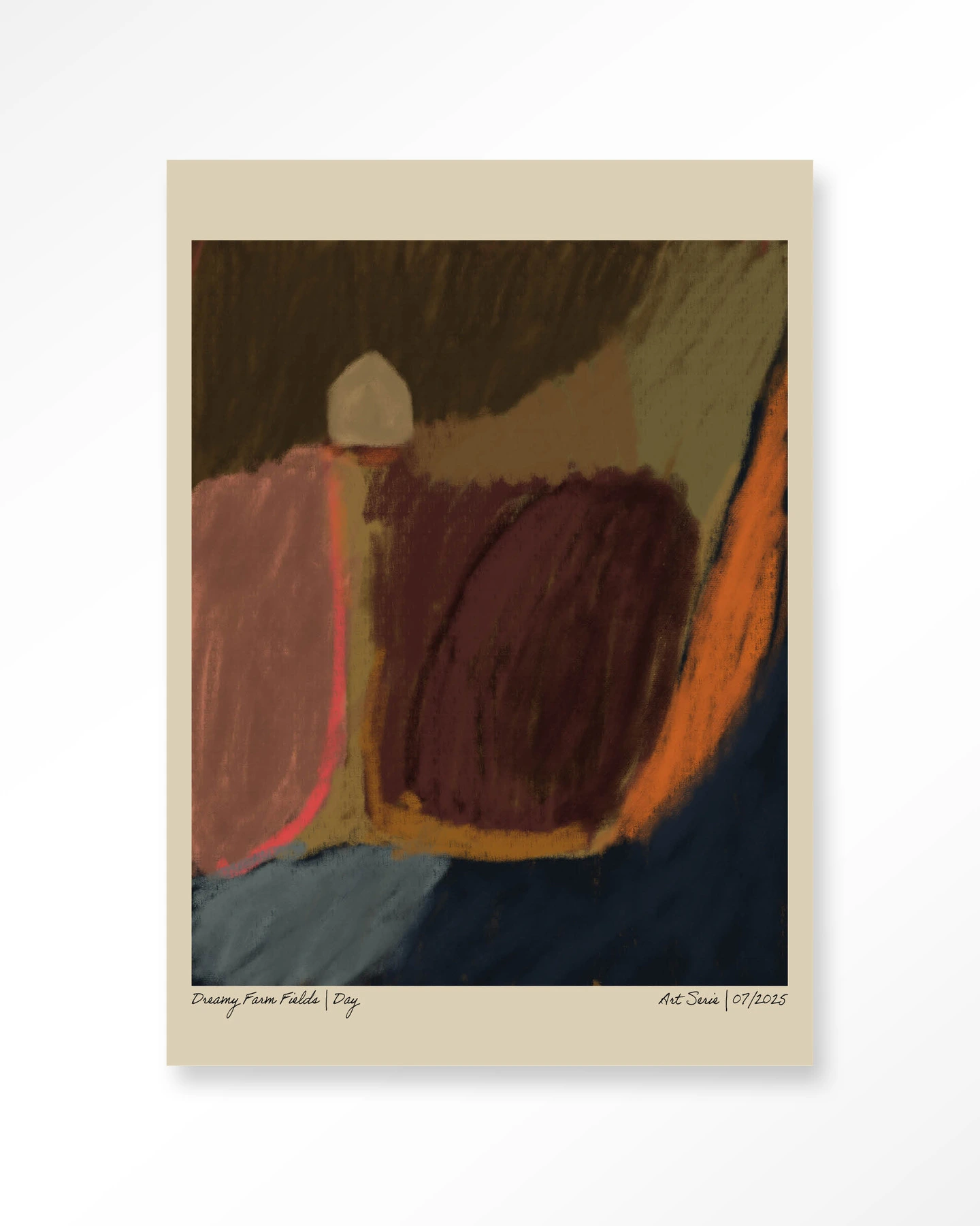 Wall Hanging Dreamy Farmfield By Night - Urban Cotton