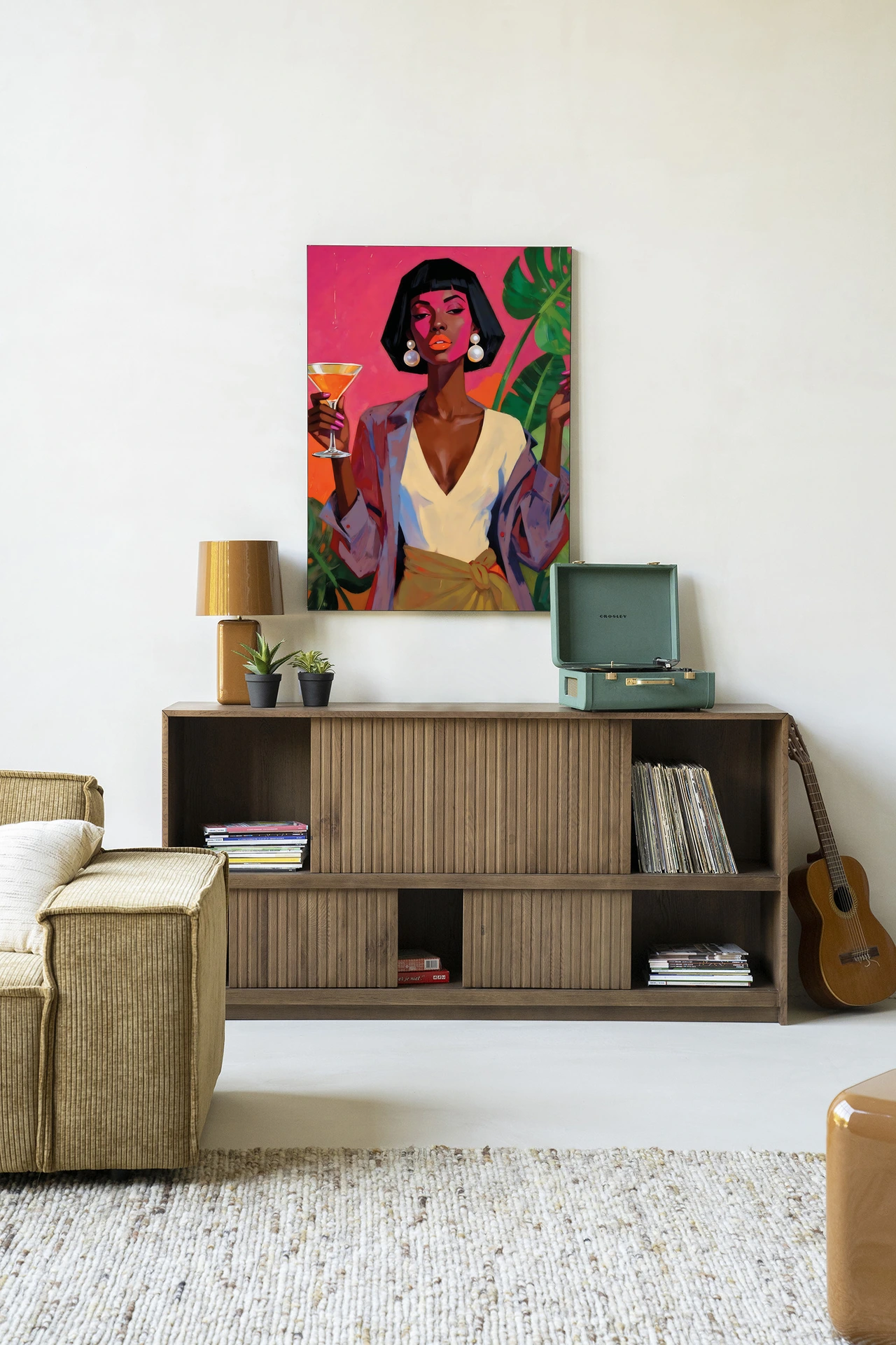 Club Tropicana Wall Hanging, Urban Cotton