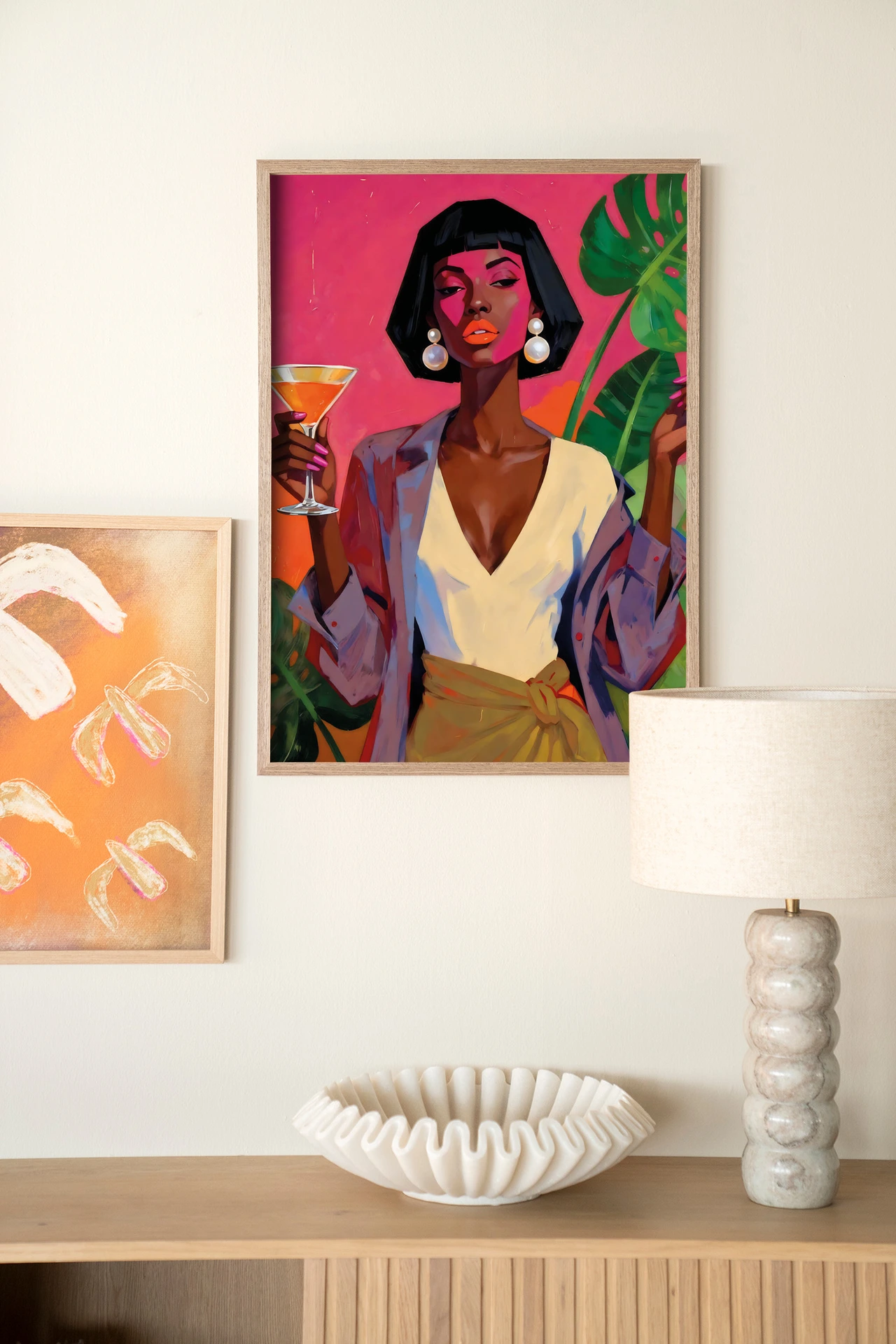 Club Tropicana Wall Hanging, Urban Cotton