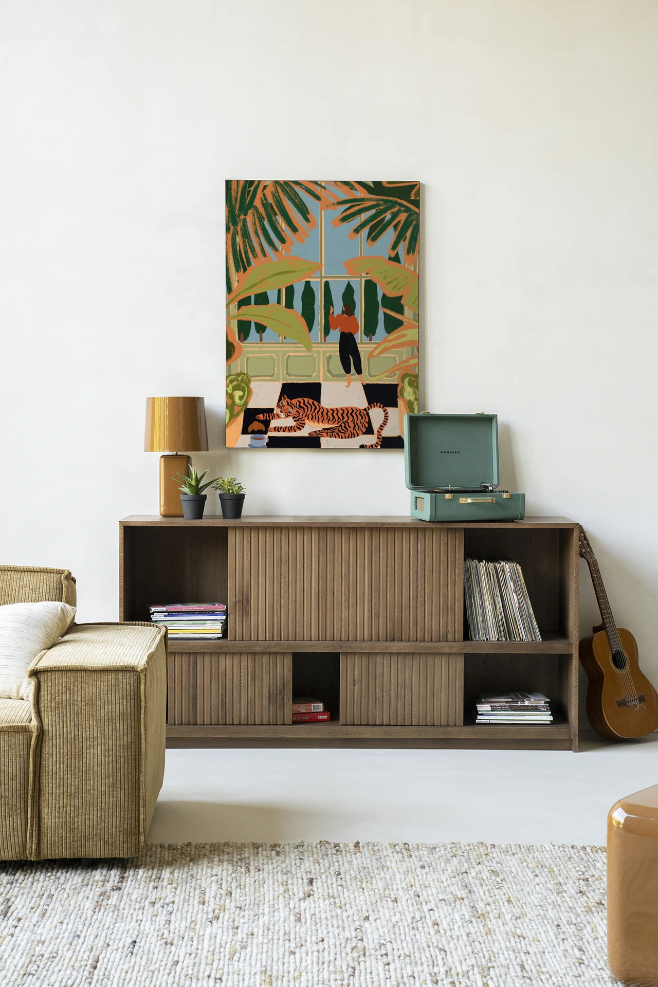 Wall Hanging Green House - Urban Cotton