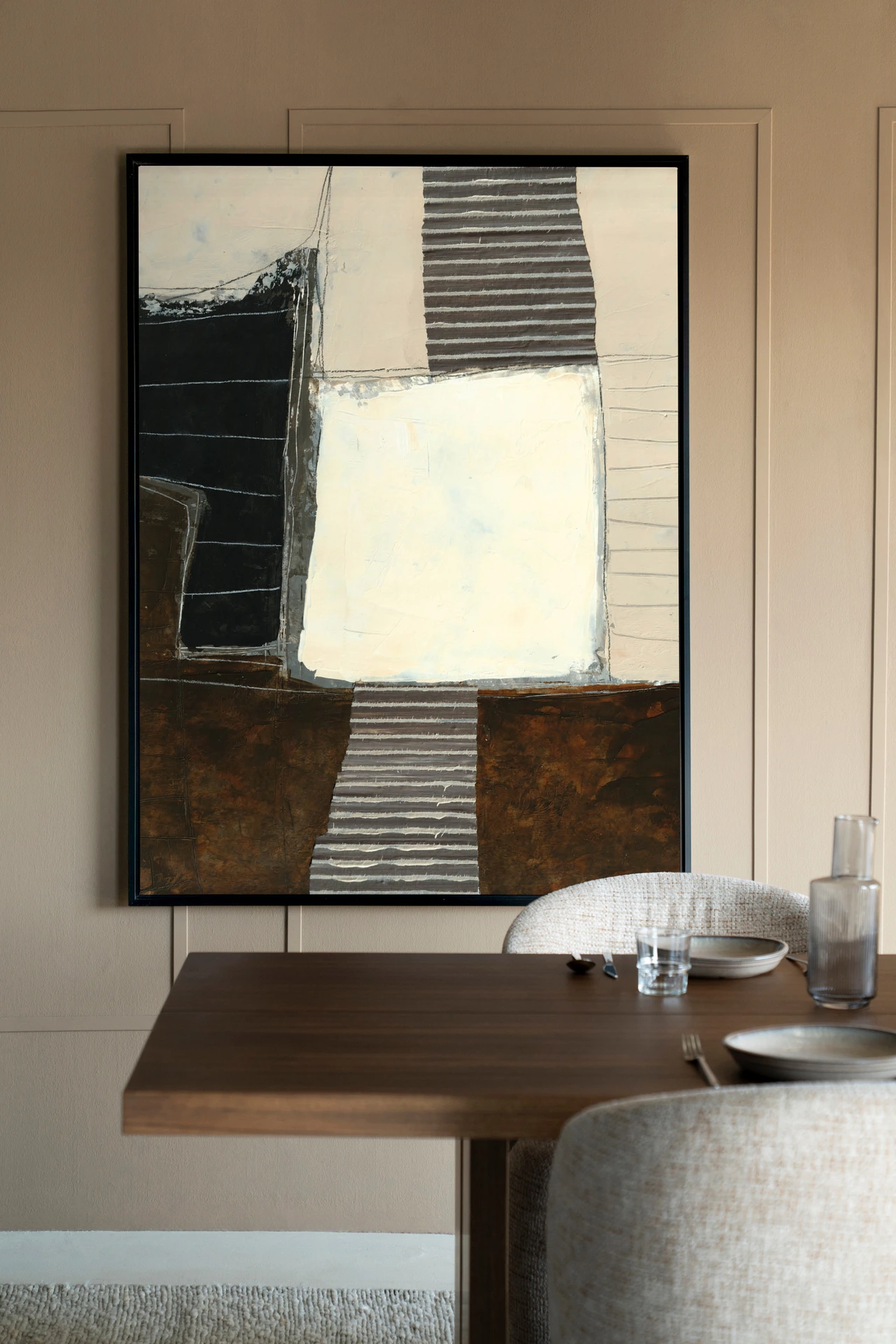 Wall Hanging Abstract 8 - Urban Cotton