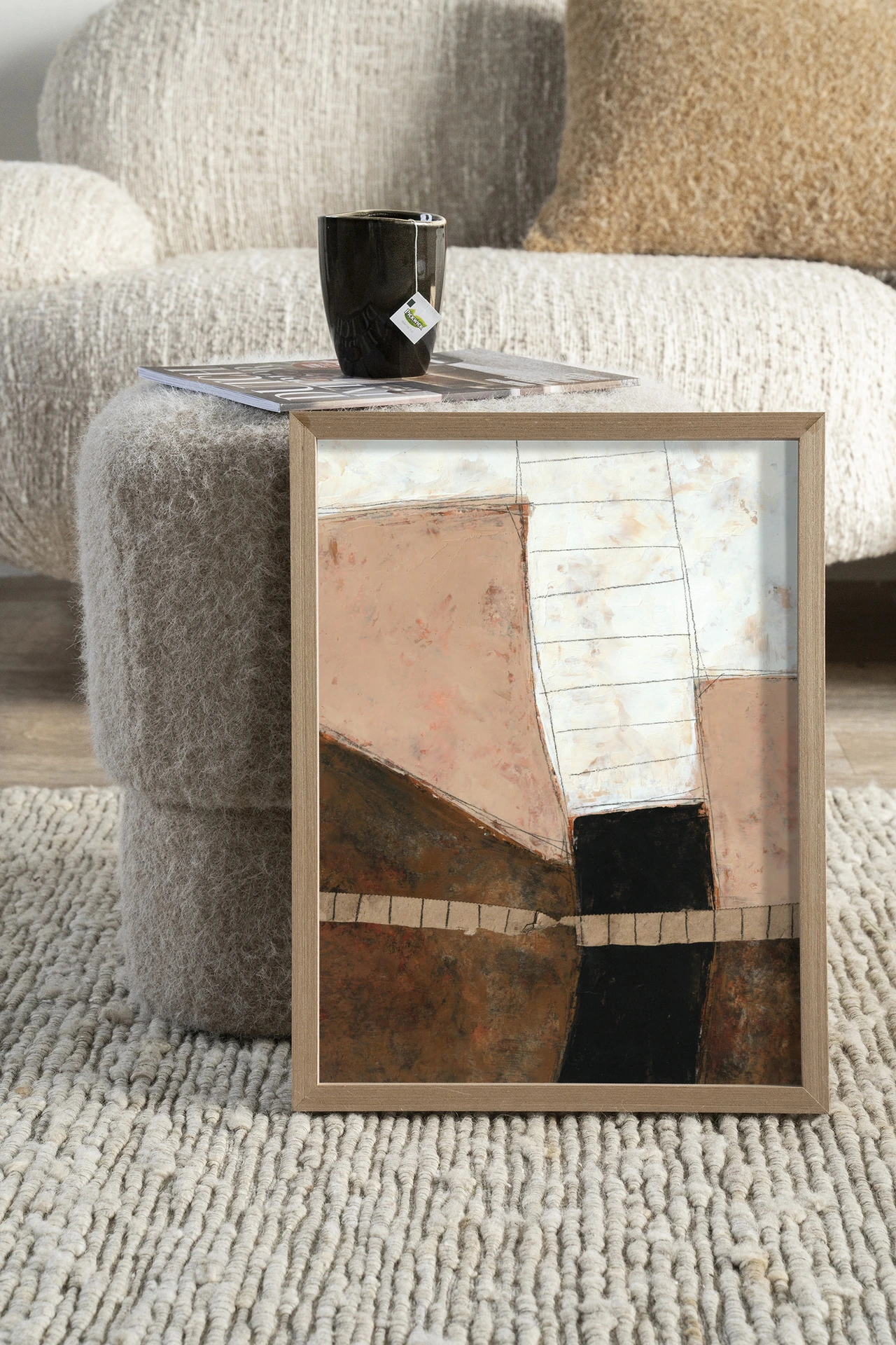 Wall Hanging Abstract 9 - Urban Cotton