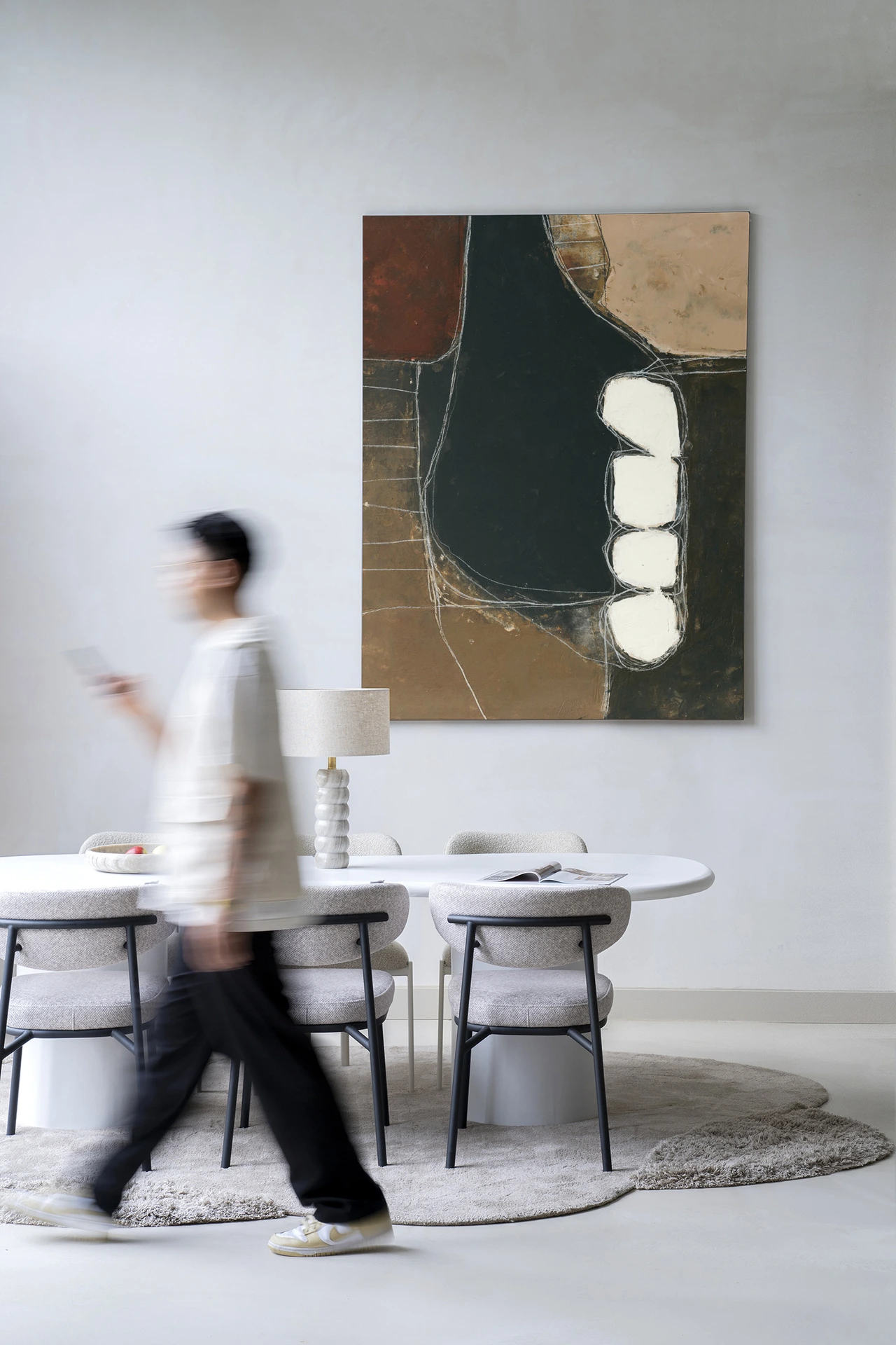 Wall Hanging Abstract 10 - Urban Cotton