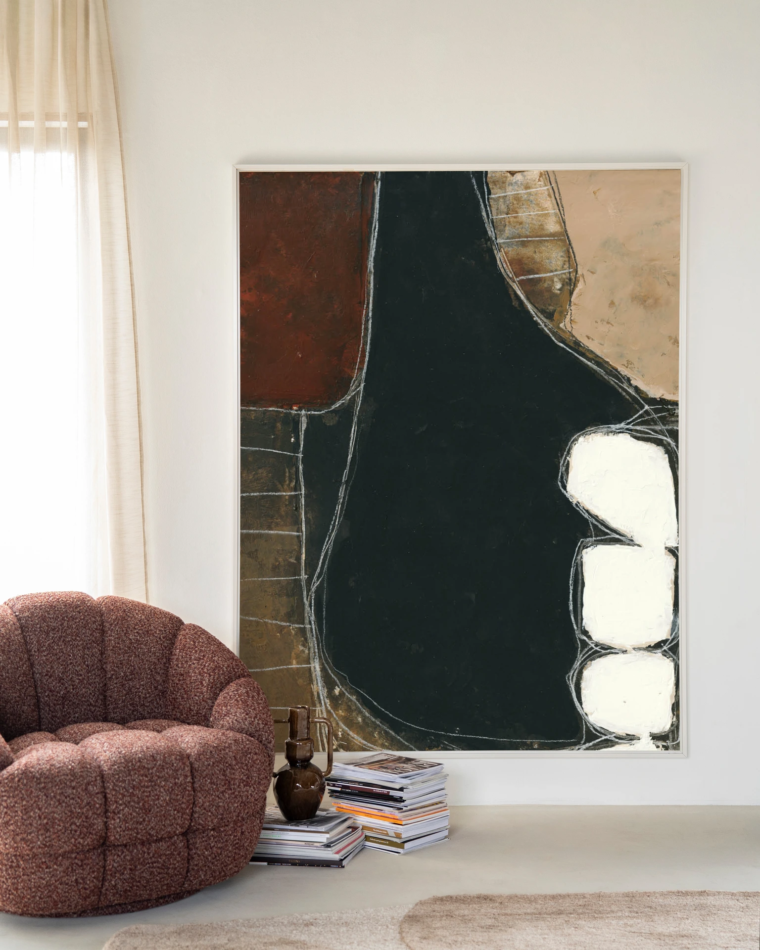 Wall Hanging Abstract 10 - Urban Cotton