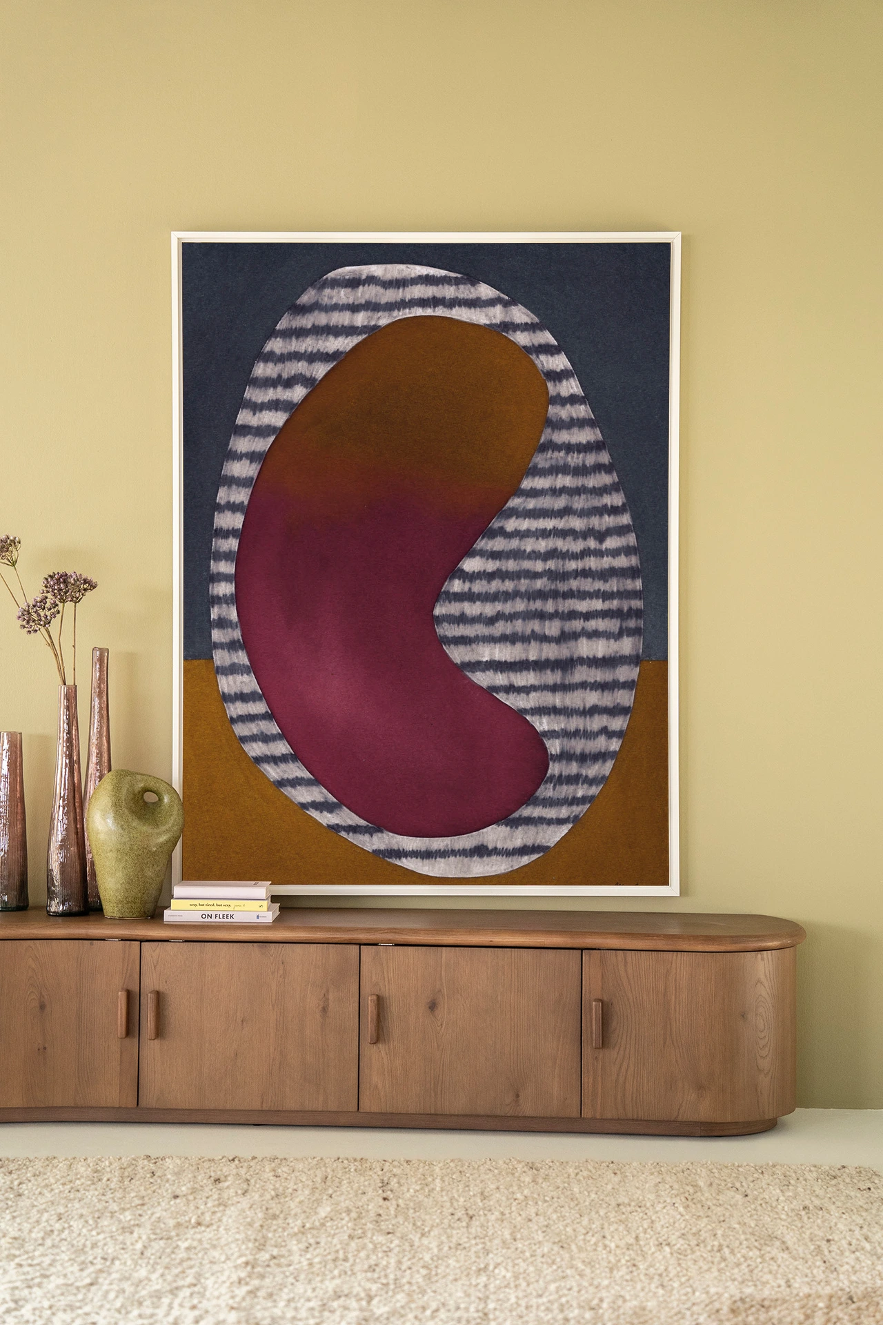 Wall Hanging Horizontal Oval - Urban Cotton
