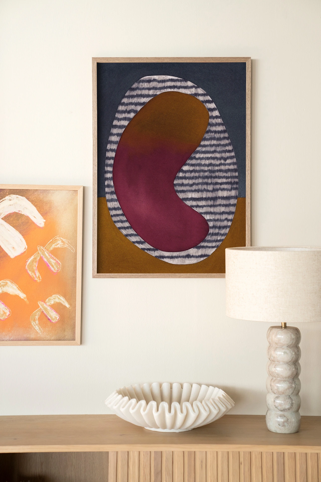 Wall Hanging Horizontal Oval - Urban Cotton