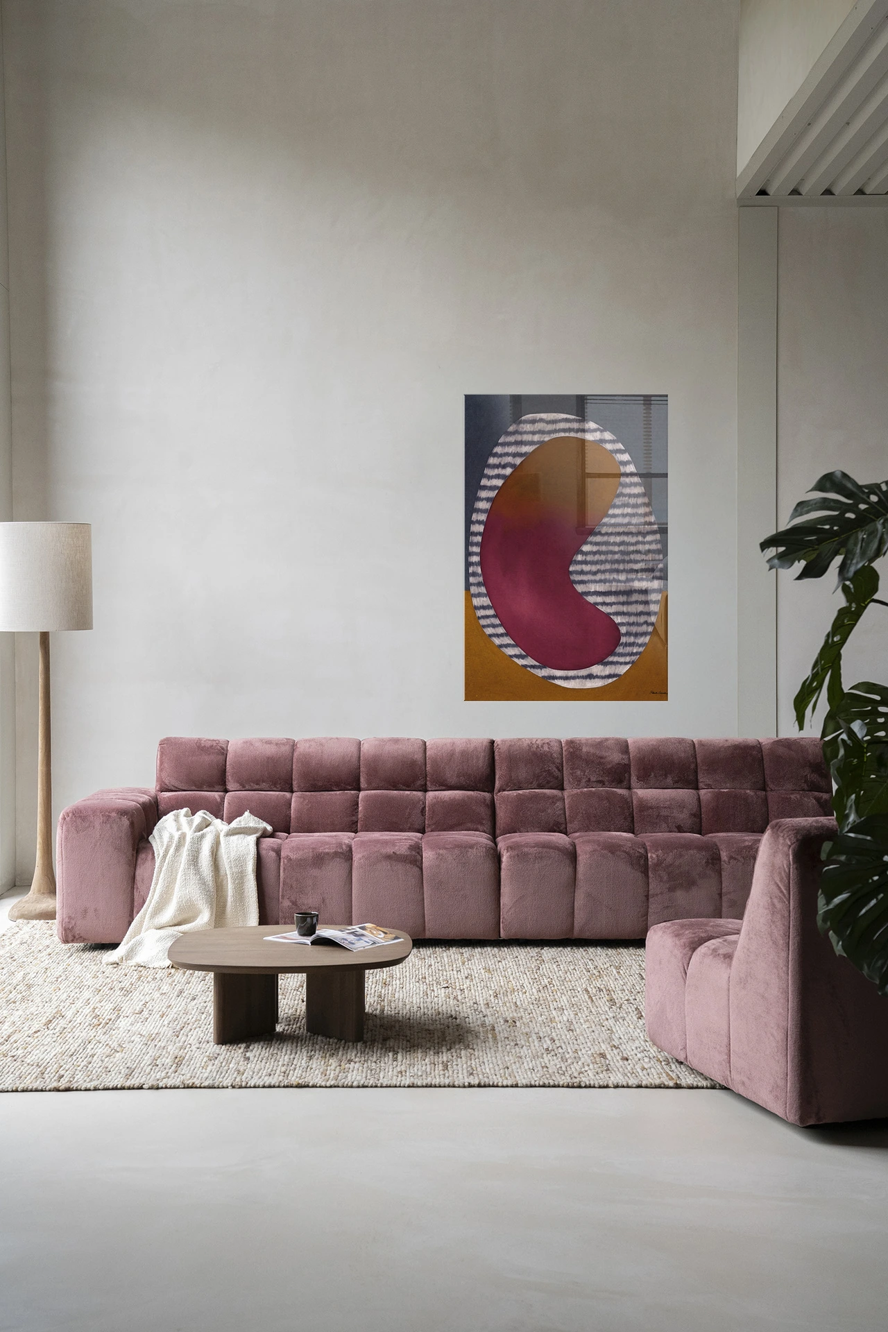 Wall Hanging Horizontal Oval - Urban Cotton