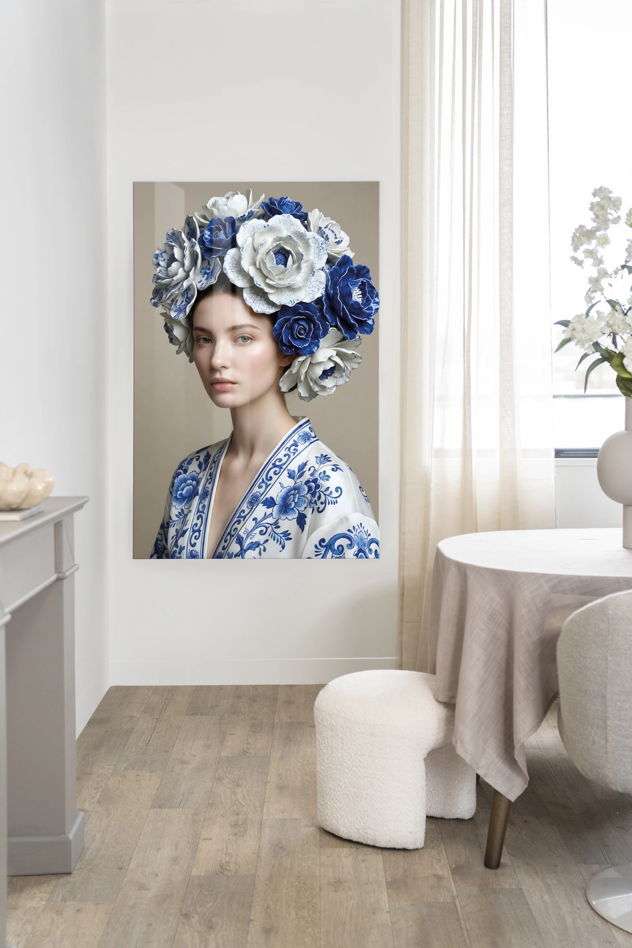 Royal Blue Wall Hanging, Urban Cotton