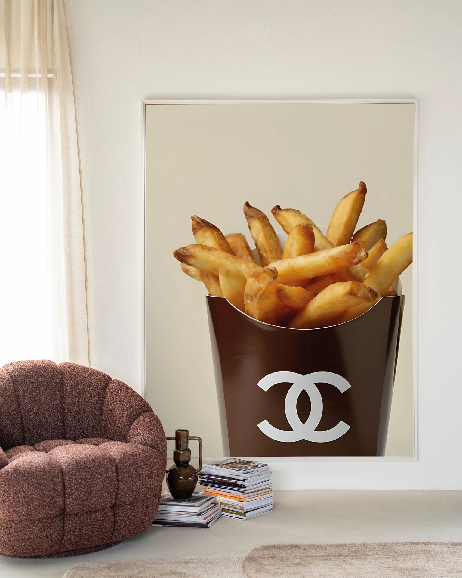 Wall Hanging Luxury Fries - Urban Cotton
