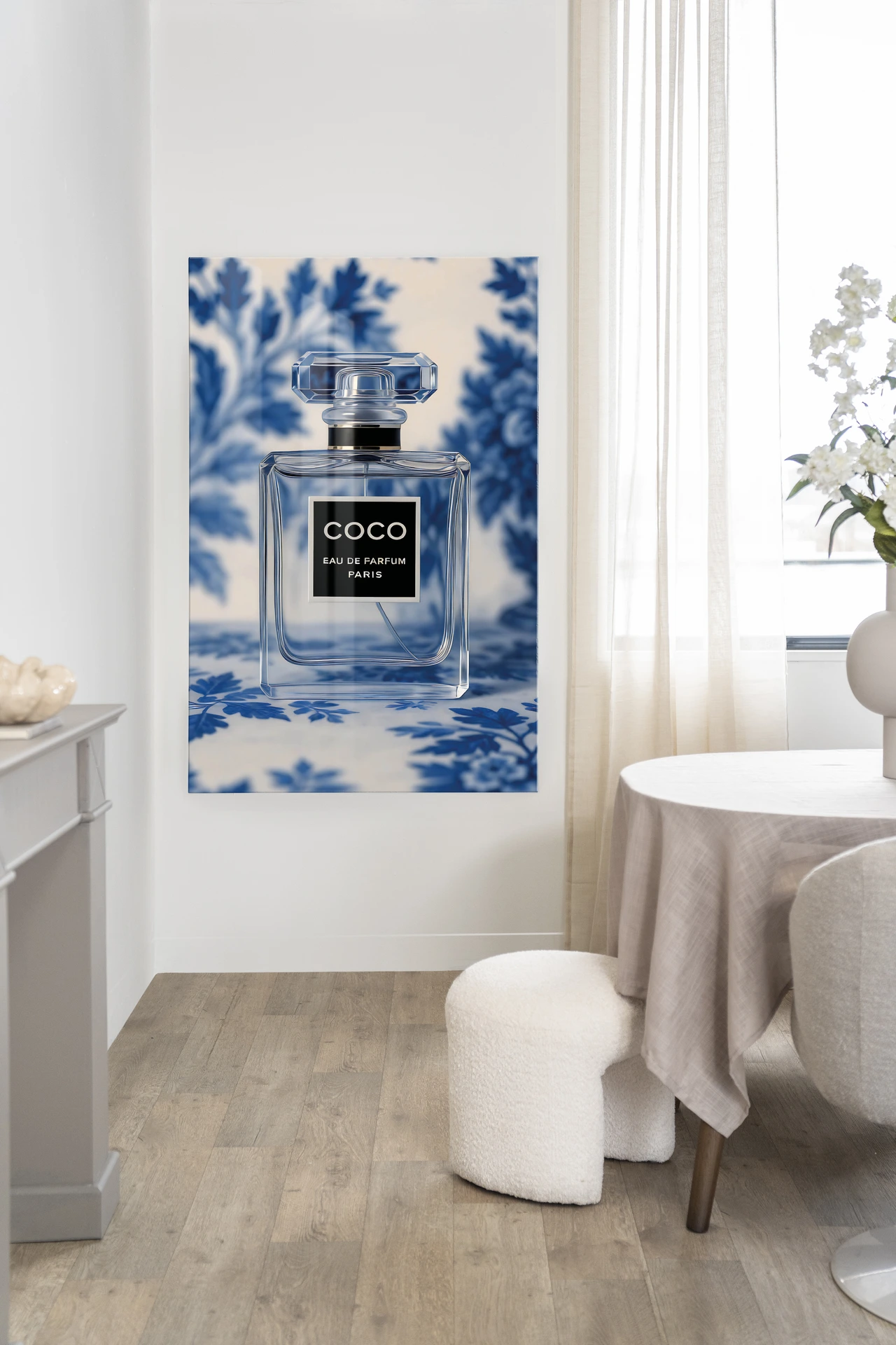 Wandkleed Bleu Scent - Urban Cotton
