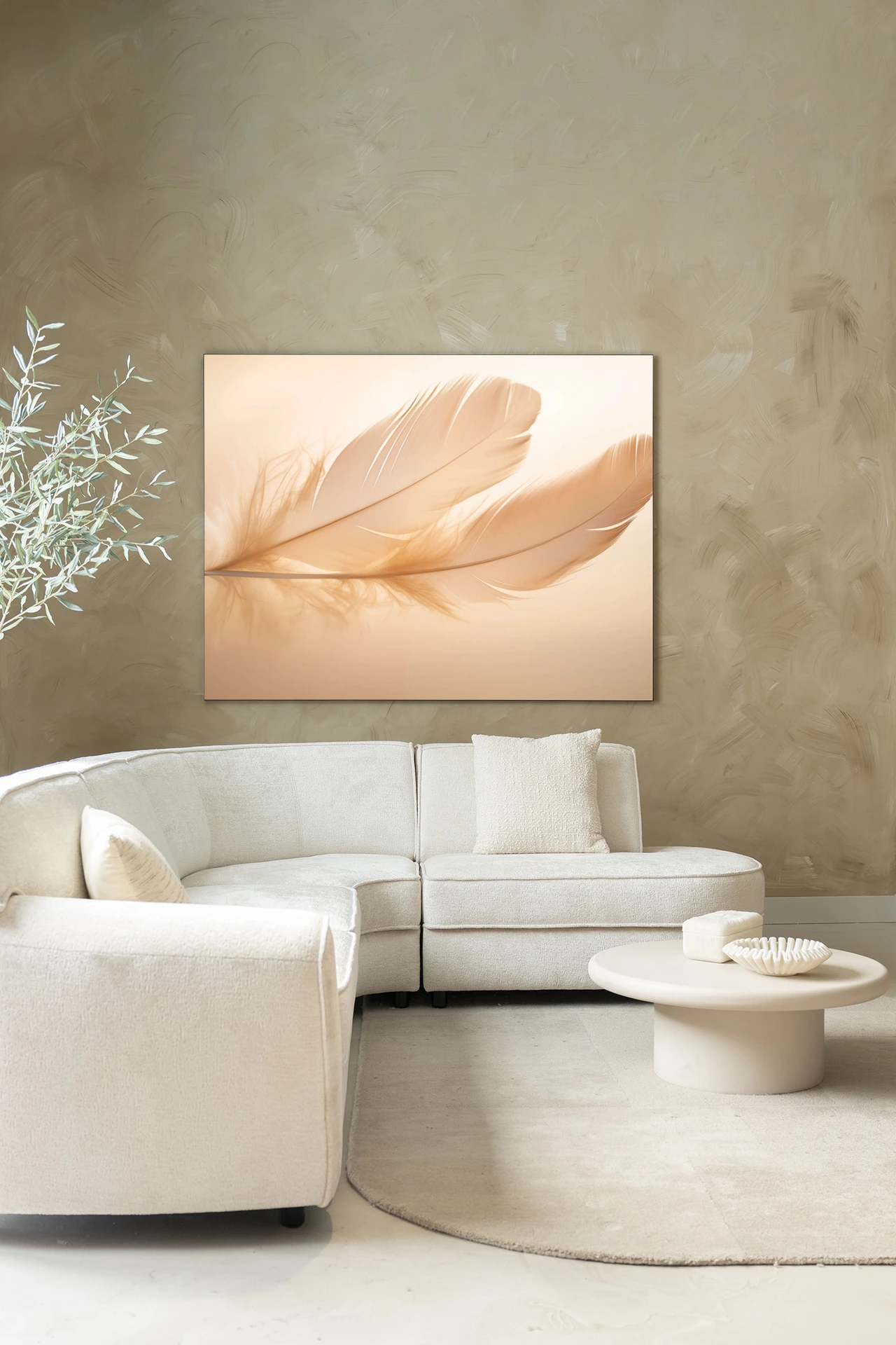 Wandkleed Light Feather - Urban Cotton