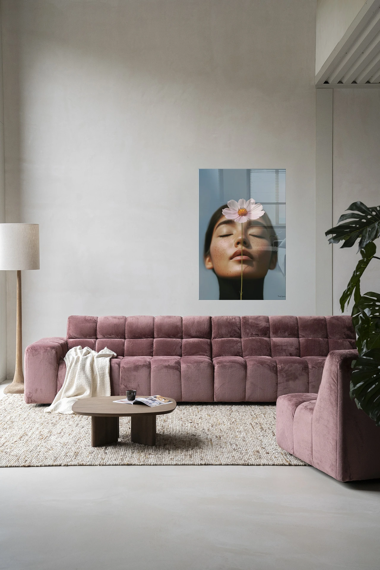 Wandkleed Cosmos - Urban Cotton