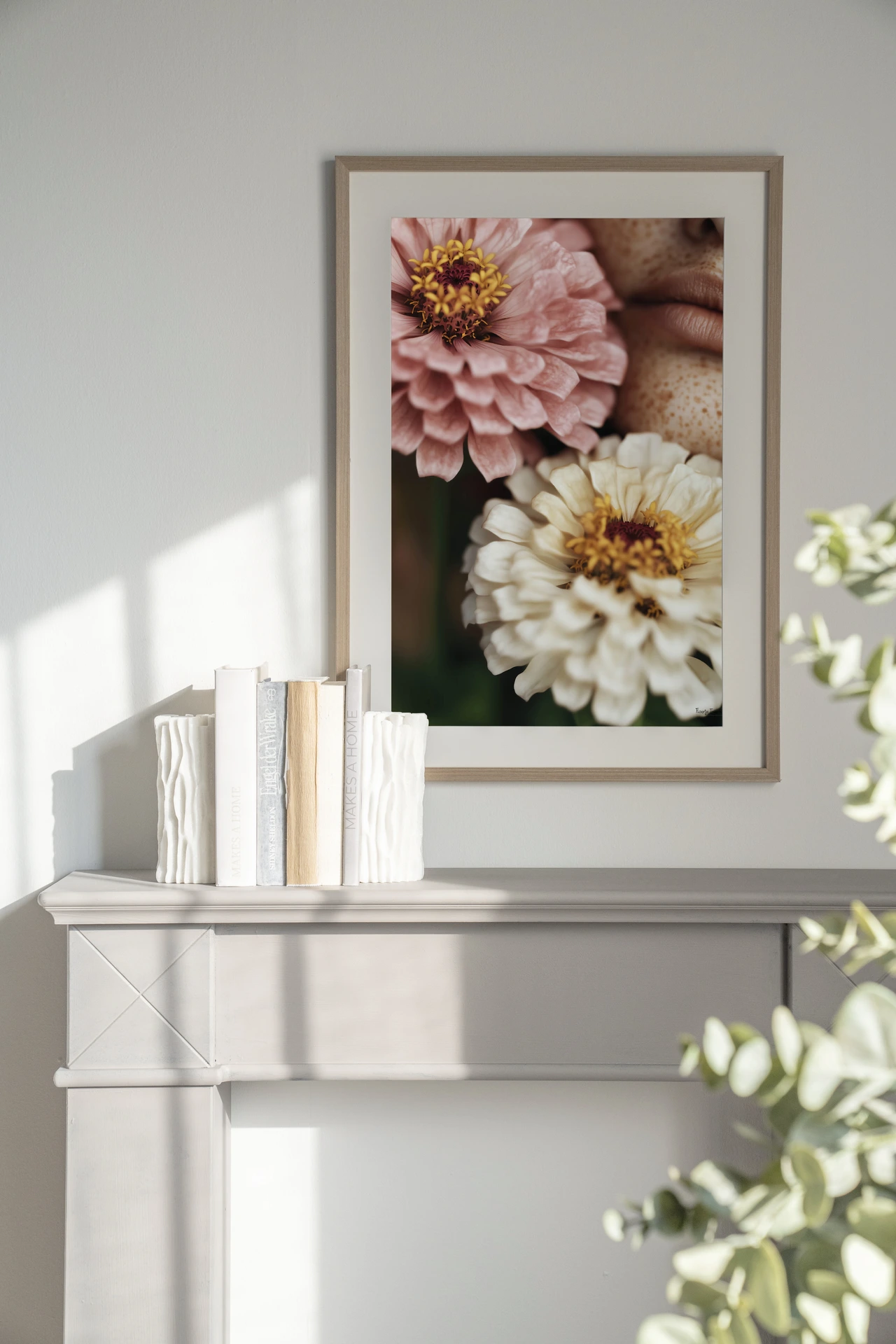 Wandkleed Zinnia - Urban Cotton