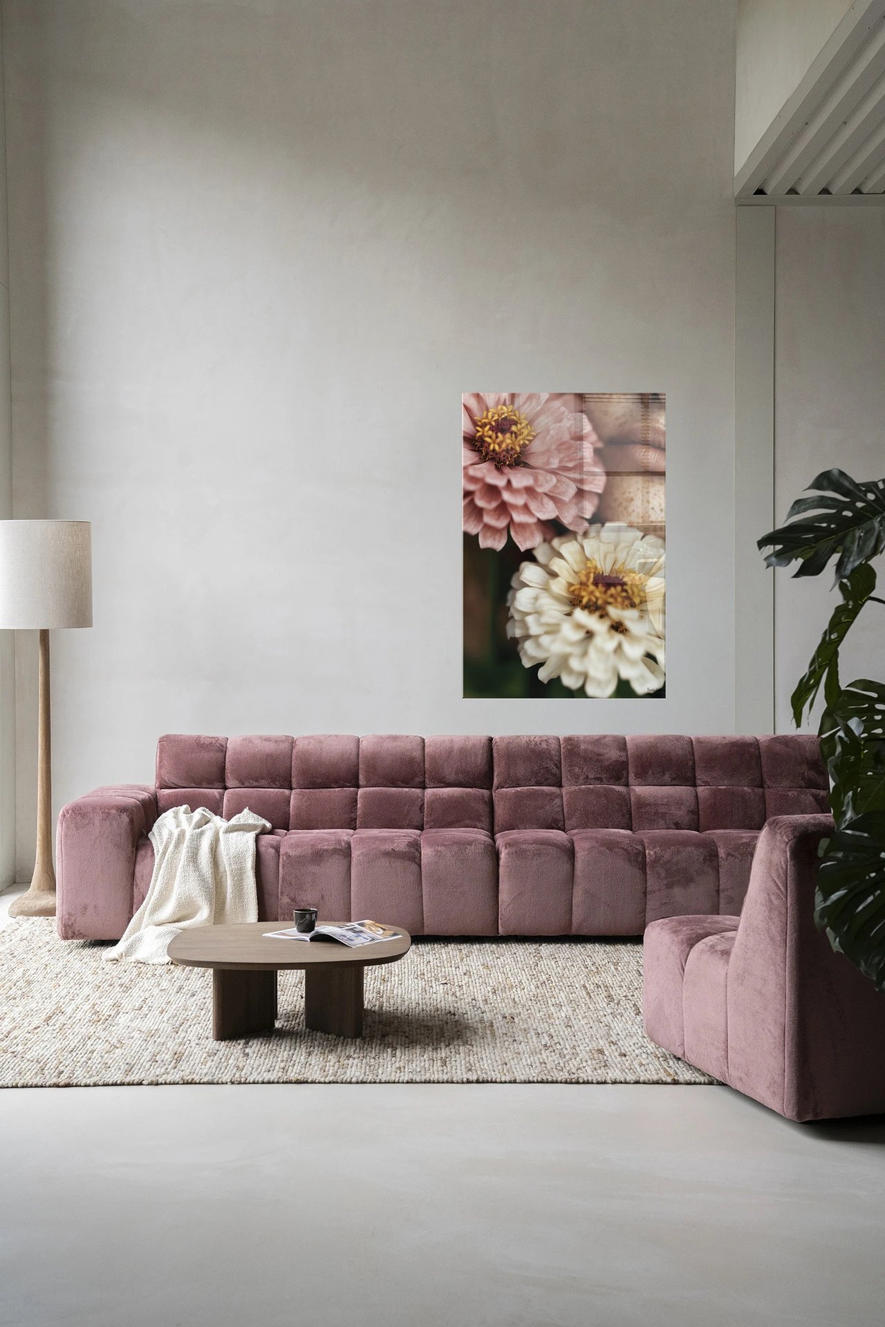 Wandkleed Zinnia - Urban Cotton