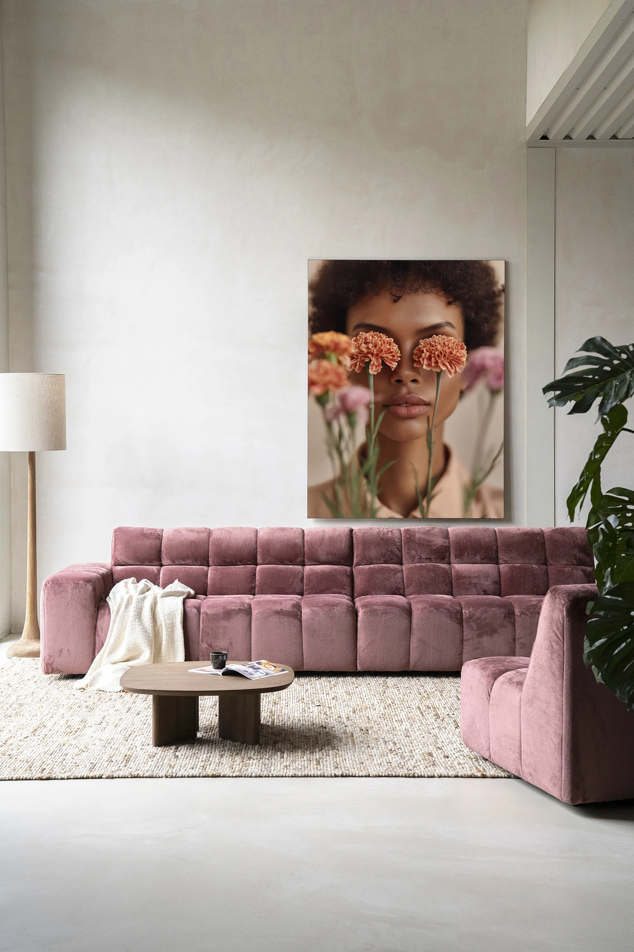 Wandkleed Carnation - Urban Cotton