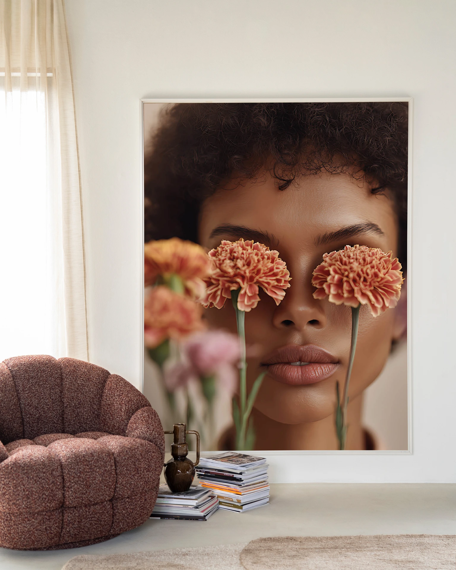 Wandkleed Carnation - Urban Cotton