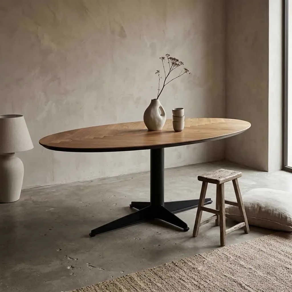 Eettafel 413-696 eiken
