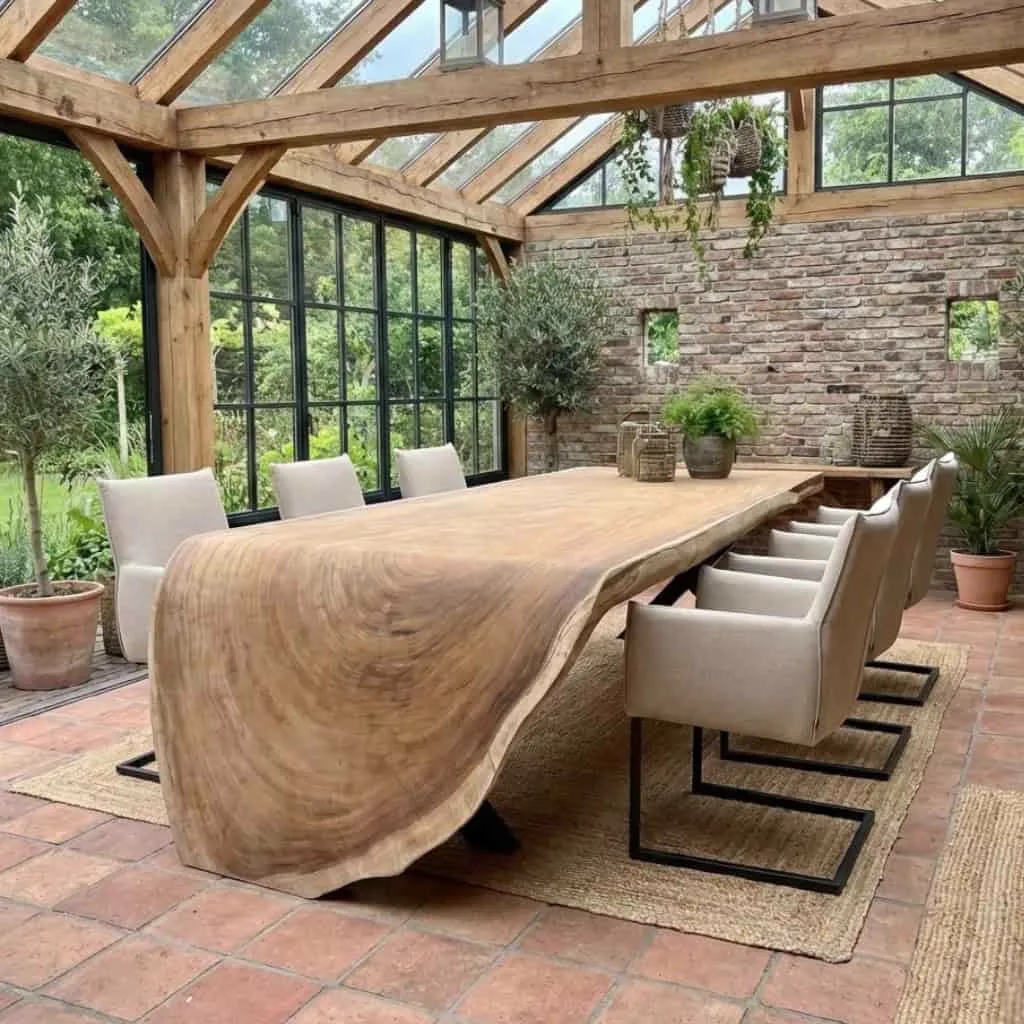 Watervaltafel Suarhout | 310cm