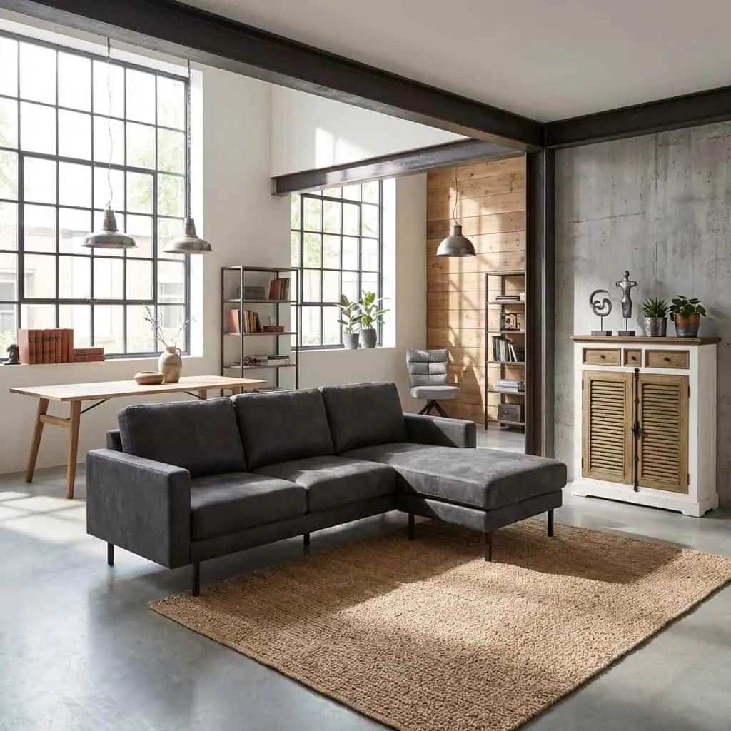 Cambridge 2 5-AL/AR + Chaise R/L - Adore 029 Anthracite Grey
