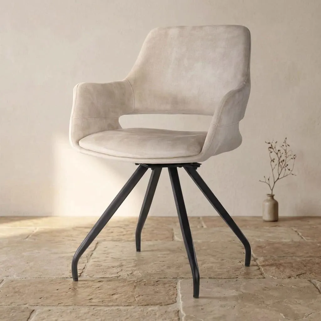 Capp Beige Velvet