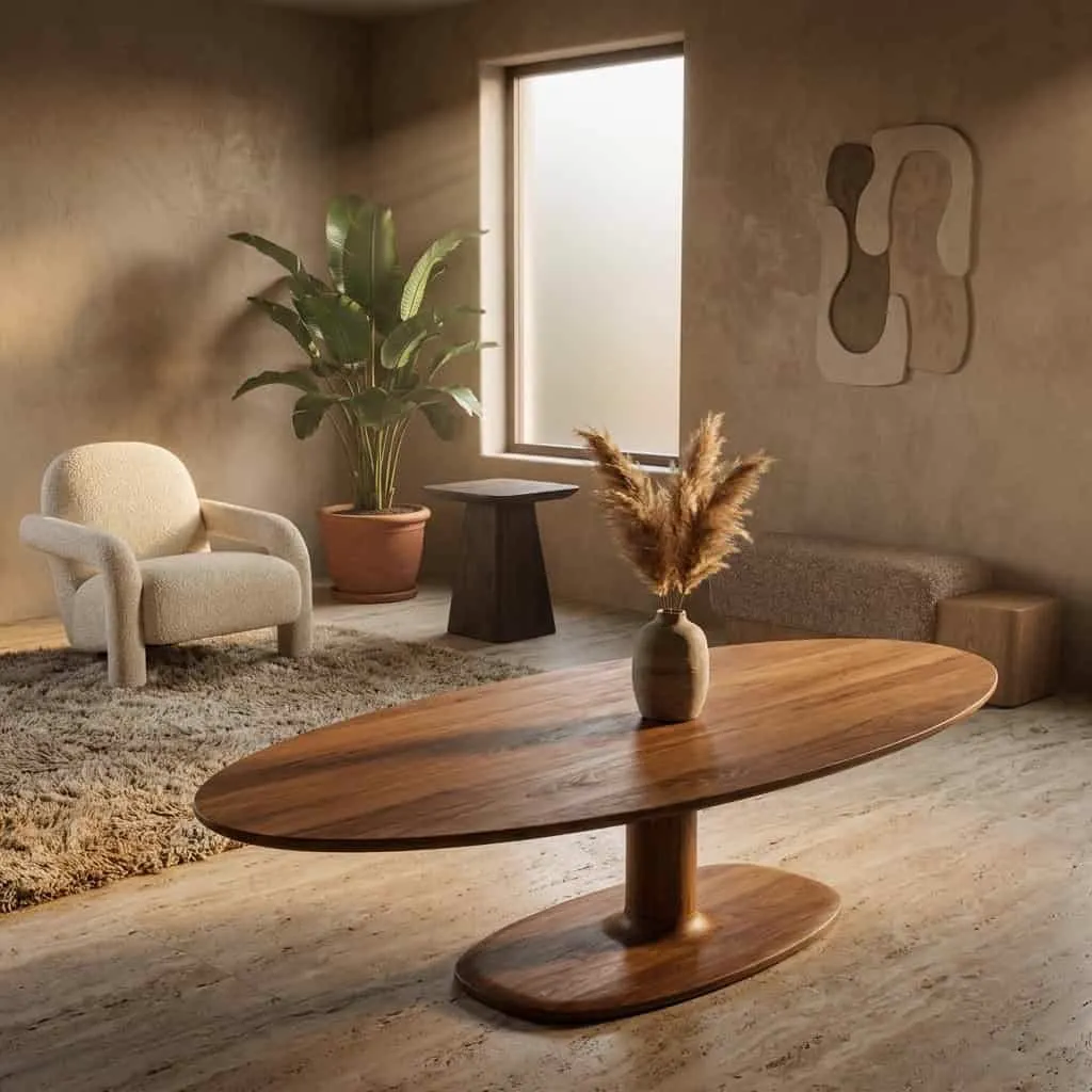 Eettafel Coco 300x110 cm - lichtbruin