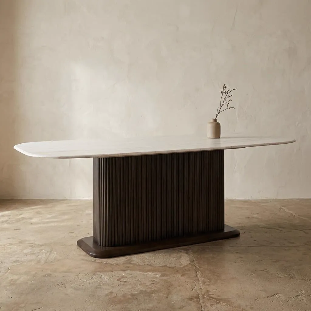 Eettafel Mayfield brown 230