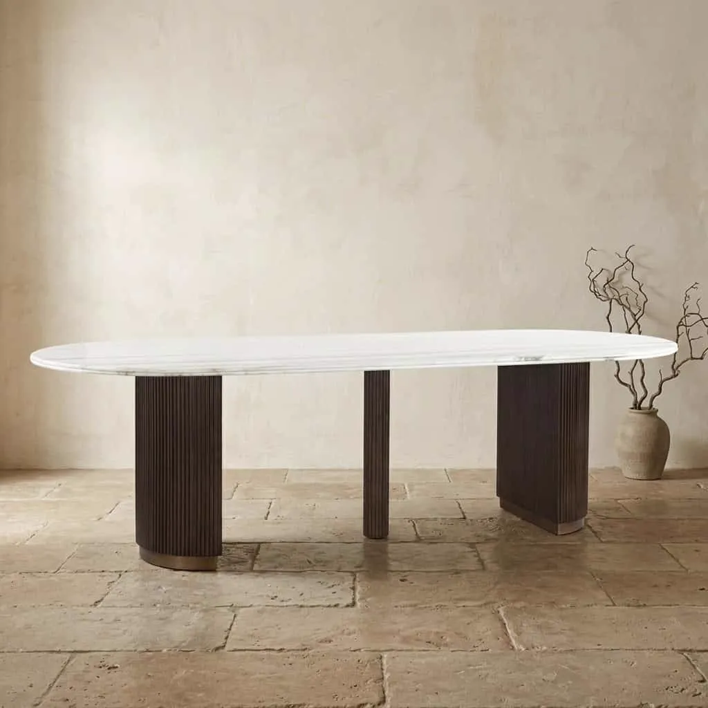 Eettafel Mayfield brown 250