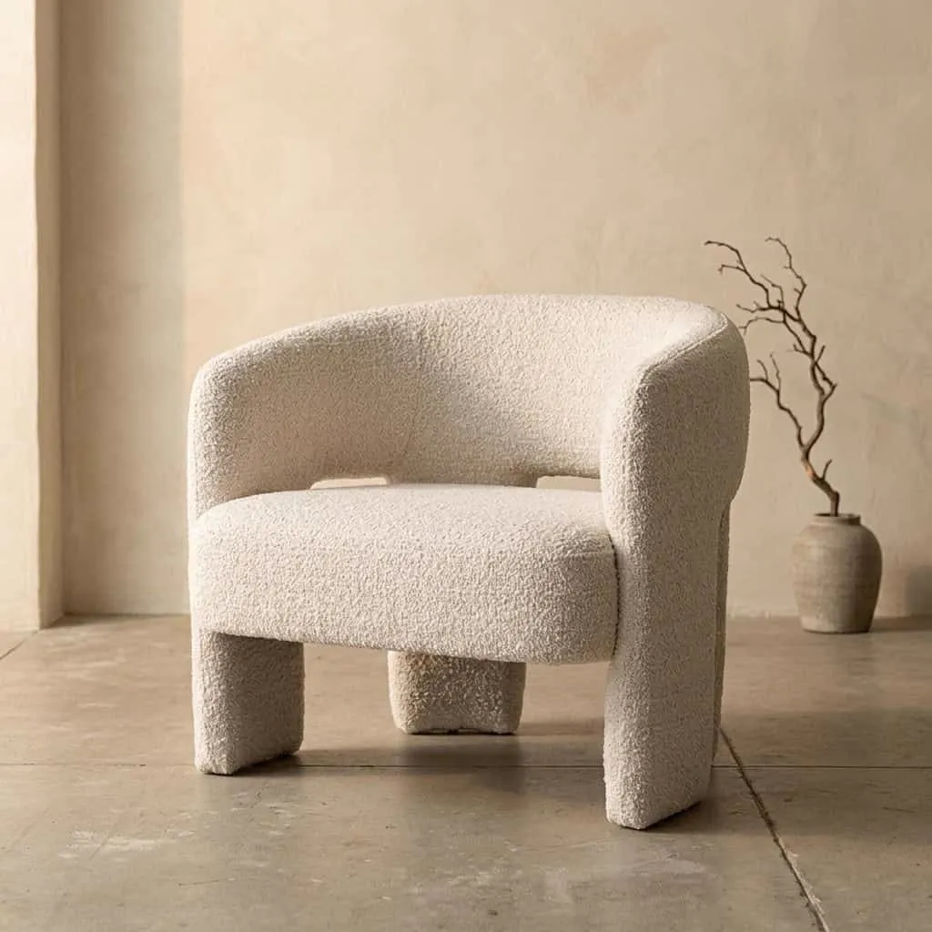 Fauteuil Hamilton - beige Asti