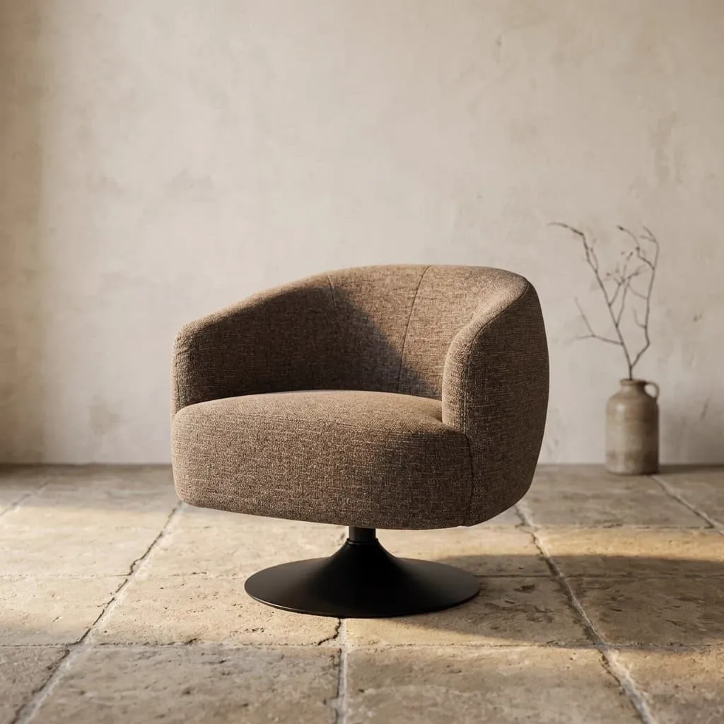 Louis draaifauteuil 360 - Present - Brown 440